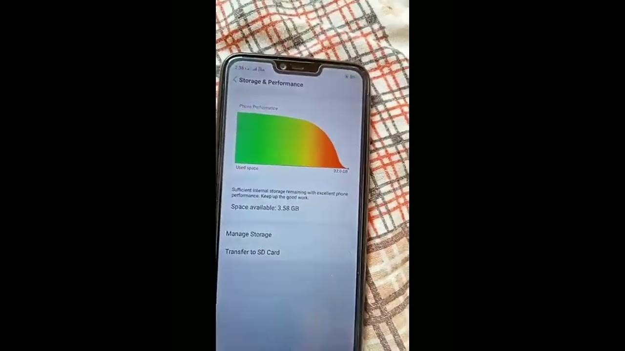 OPPO A3s Internal storage problem with solutions. 1stvideo youtube 