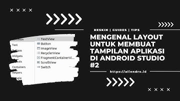 Mengenal layout (Relative dan Linear) di Android Studio #2
