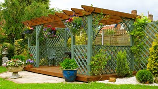 Garden ideas: 50 examples of using trellises in landscape design!