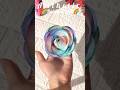 how to make aesthetic rainbow rose 🌈🌸#aestheticrose #flowermaking #diyrose #rainbow