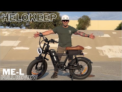 INSANE ELECTRIC BIKE!! Helokeep ME-L Cargo E-Bike