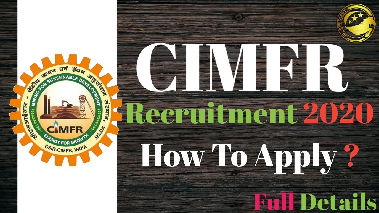 CIMFR Recruitment 2020 Apply for 23 Technical Assistant Vacancies Full Details By SkJobAlert
