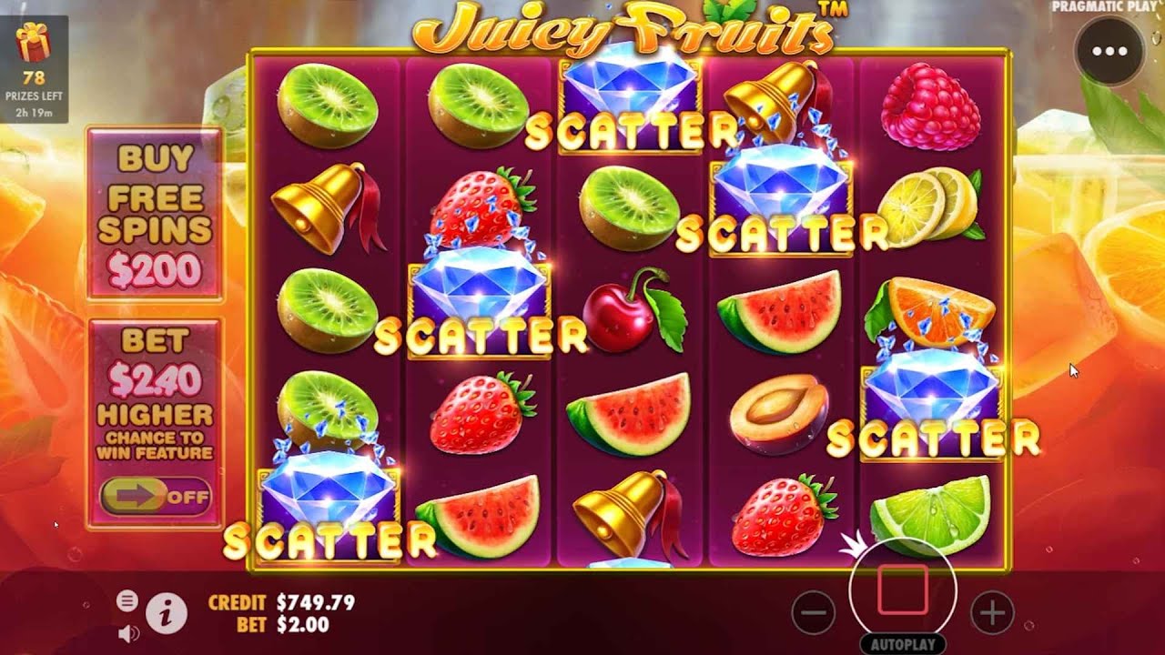 INSANE 5 SCATTER On JUICY FRUITS (Huge Profit)