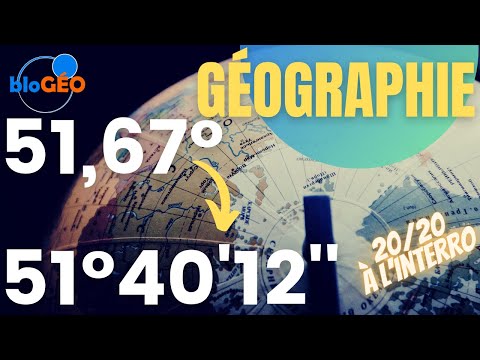 Vidéo: Pourquoi la latitude a-t-elle des minutes et des secondes ?