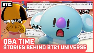 Q&A Time  Stories Behind BT21 UNIVERSE