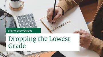 Dropping the Lowest Grade