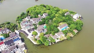 【江苏苏州合集】苏州太湖中的一座小岛，15户人家世代居住，生活惬意