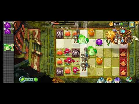 Plants vs Zombies 2 | Lost City - Day 32 - YouTube