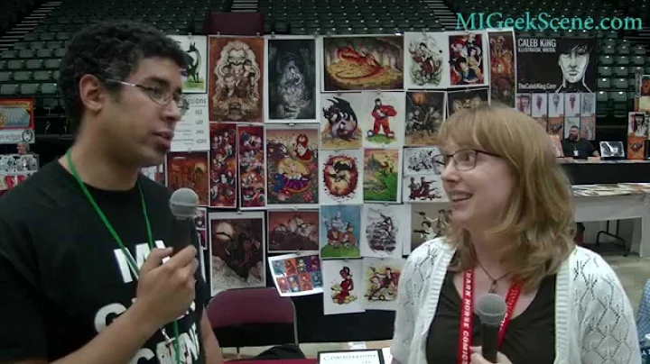 Corinne Roberts at GRASP Comic Expo 2015