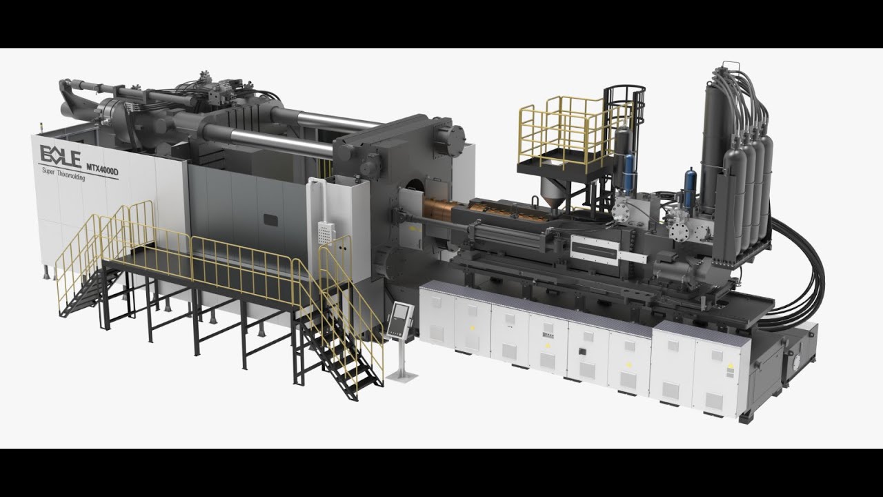 BOLE Thixomolding MG Serisi | Bole MTX4000D Thixomolding Enjeksiyon Makinesi