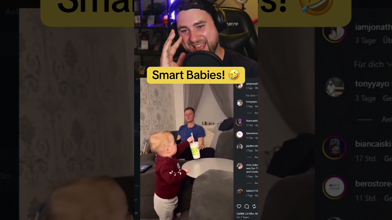 Baby mit 200 IQ 😂🧠#baby #funny #shorts