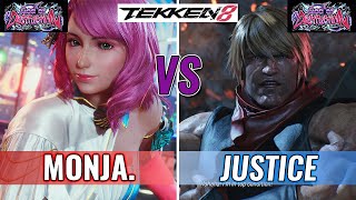 T8 || MONJA (ALISA) VS JUSTICE (PAUL) TEKKEN 8 RANK MATCH