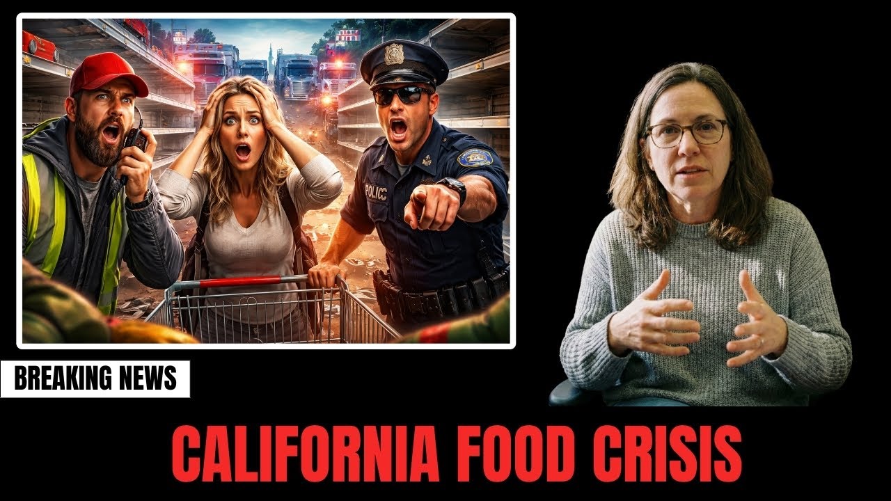 California Food Emergency in 48 Hours?! 4,000 Truckers STOP Deliveries (Shelves Empty)