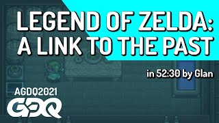 The Legend of Zelda: A Link to the Past by Glan in 52:30 - Awesome Games Done Quick 2021 Online