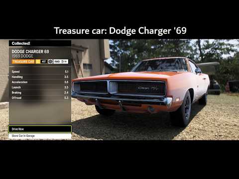 Forza Horizon 6 - Treasure Car Dodge Charger '69 (Minamino region