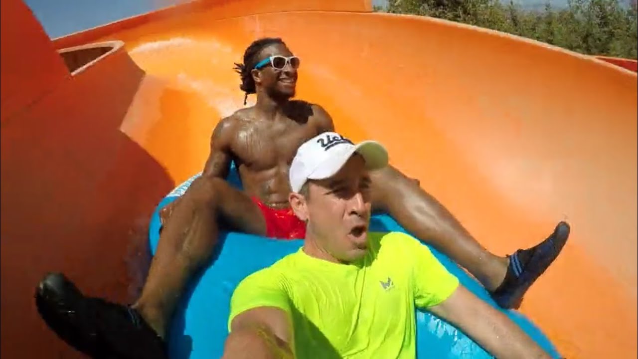 Water sliding with Todd Gurley - ESPN's Hang Time with Sam Alipour