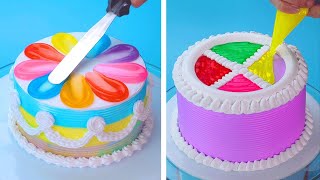 Colorful Cake Decorating Tutorials ? shorts shortsvideo Amazing Cake HowToCake