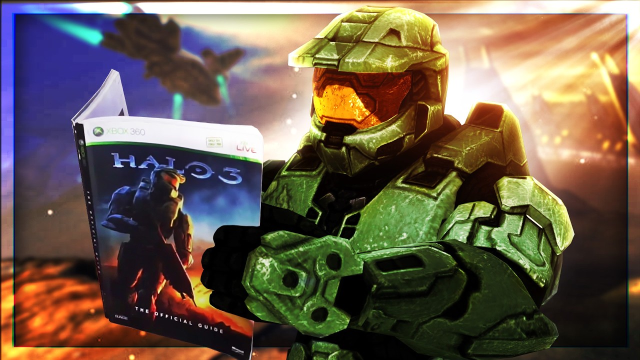 Halo 3 But I Use The Strategy Guide From 19 YEARS AGO...