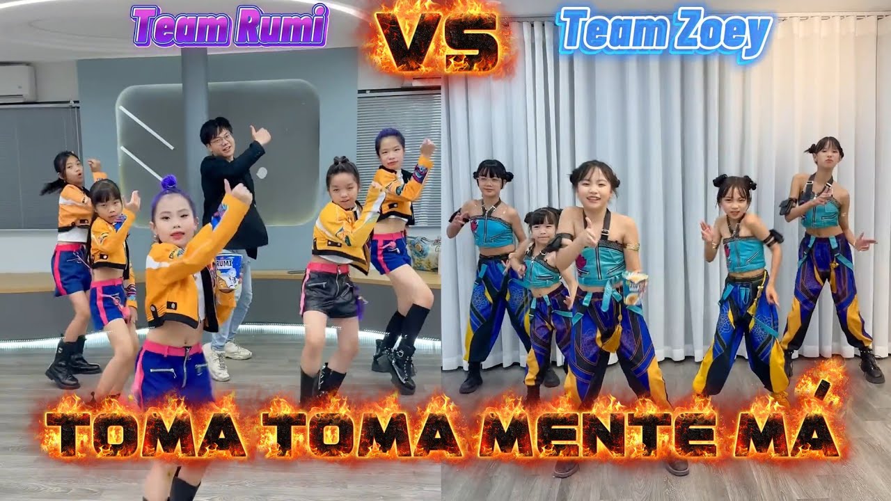 TEAM RUMI OR TEAM ZOEY? | Trend TOMA TOMA MENTE MÁ – BABY WARRIORS