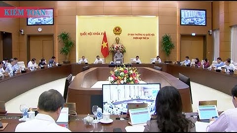 Khai mạc phiên họp thứ 24 của Ủy ban Thường vụ Quốc hội
