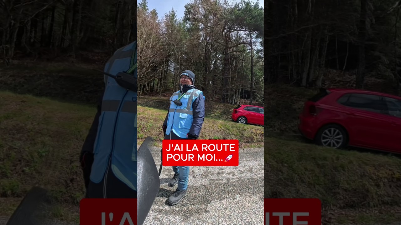 J'ai la route pour moi tout seul 🚀