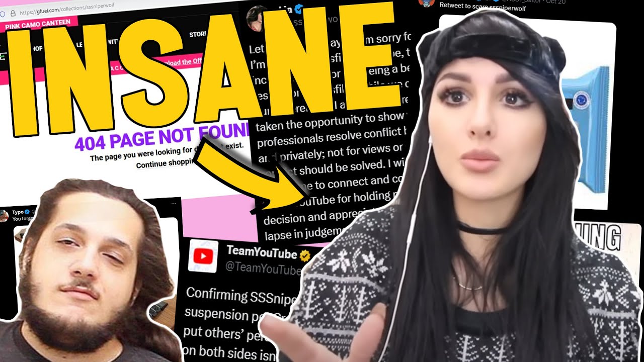 SSSniperWolf's Apology Goes Hard... YouTube