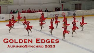 Golden Edges - AurinkoSynchro 2023 - Muodostelmaluistelu Synchronized Skating