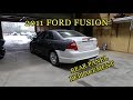 2011 Ford Fusion Framework