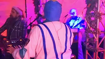 Weekend before Christmas rave in Las Vegas: Mega-Scopes live inside the Sand Dollar LV party igloo