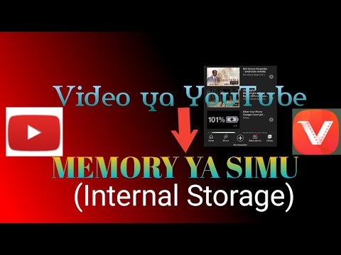 Jinsi Ya Kudownload Video Ya YouTube Kwenda Kwenye Memory Ya Simu Yako