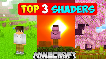 Top 3 Renderdragon Shaders for mcpe 1.20 |