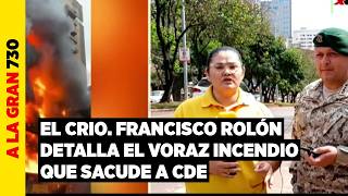 ¡Fuego en CDE! Incendio destruye 7 casillas, afecta a un shopping y hay alerta en la frontera