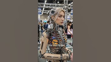 Guy Tries Out the Newest Girlfriend Robot at the Expo