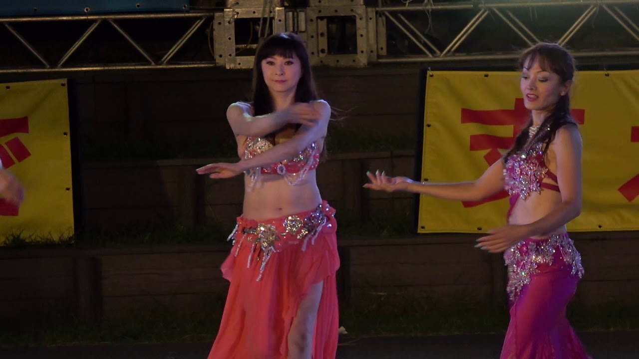 ベリーダンス JET・SPHENE／ちばYOSAKOI2019（2日目・本祭） - YouTube