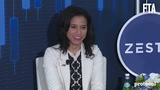 Fireside Chat with NYDFS Superintendent Adrienne Harris at FTA Fintech Summit