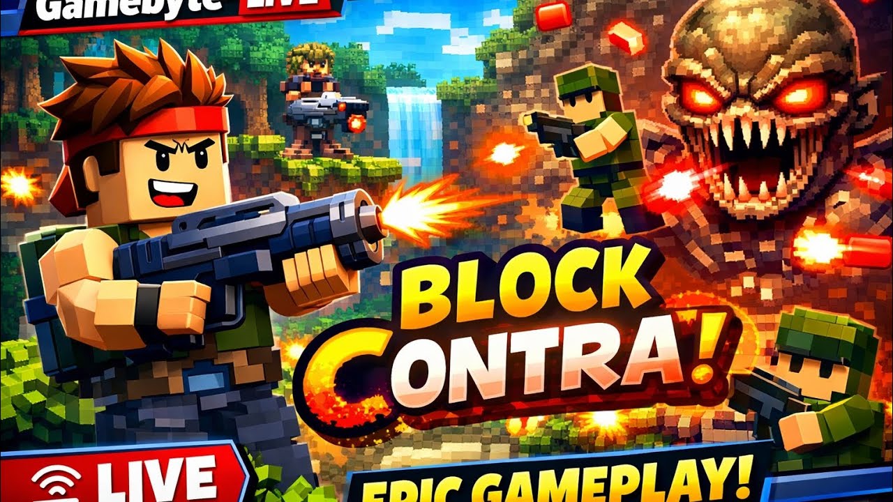 Roblox - Block Contra: A Love Letter to Classic FPS Games
