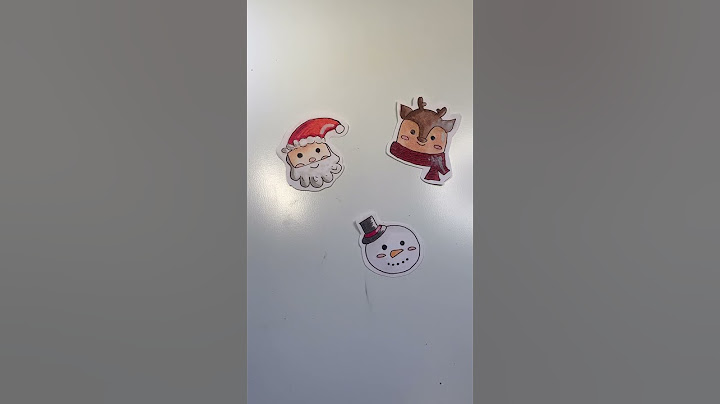 how to make homemade stickers!🎄✨ (super easy!) #howto #crafts #christmas how to make stickers