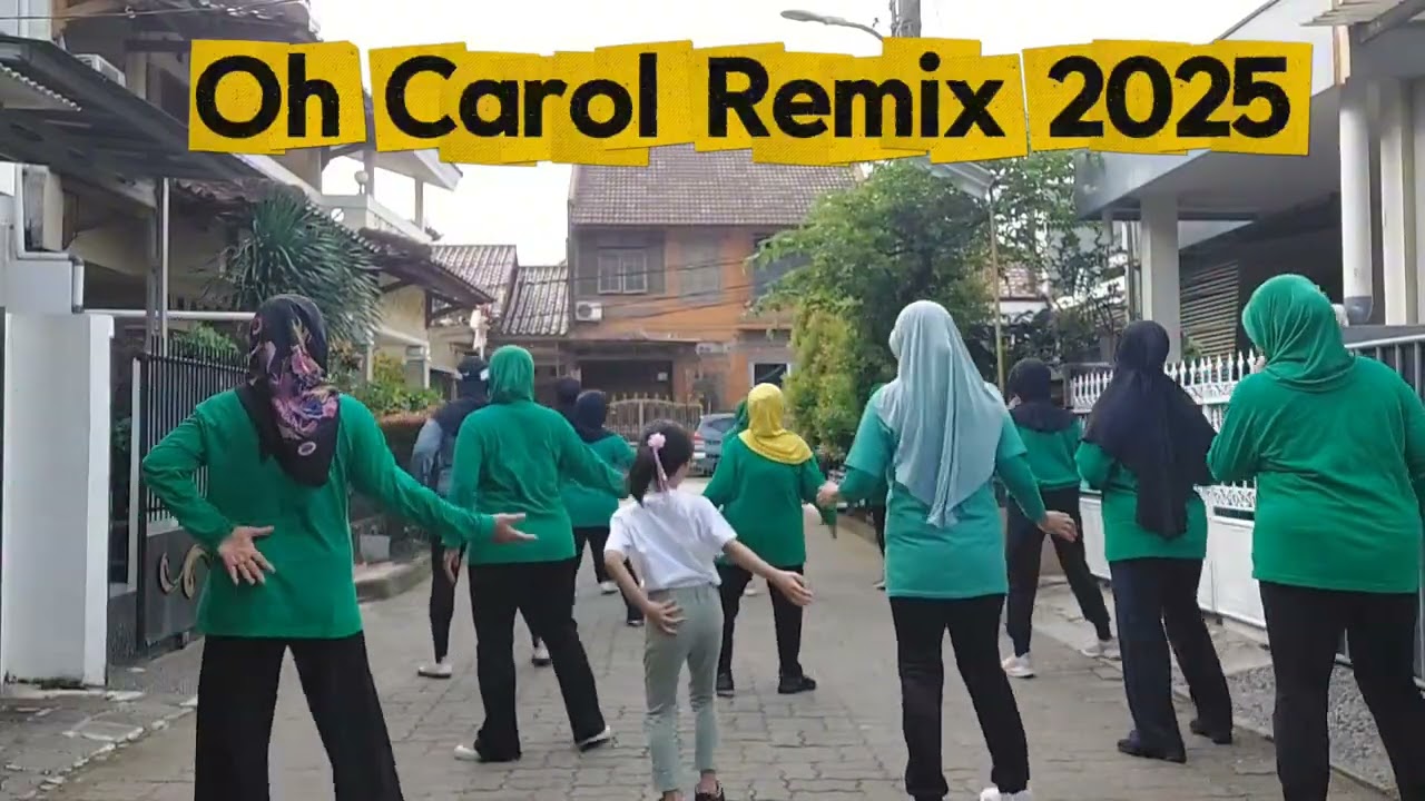 Oh Carol Remix 2025 Line Dance // Beginner // Kenanga LD