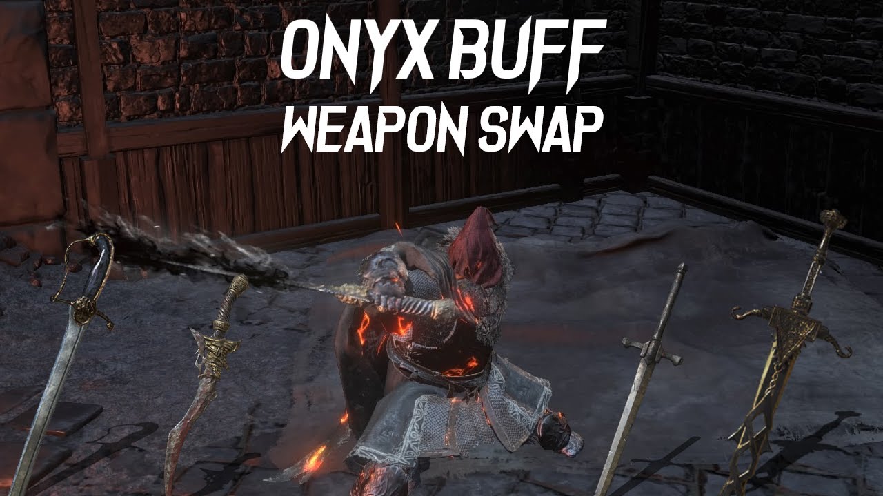 Dark Souls 3 Invasions: Onyx Buff Weapon Swap - YouTube