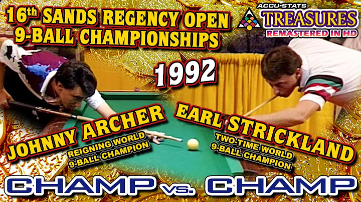 1992 CHAMP v CHAMP: Johnny ARCHER vs. Earl STRICKL...