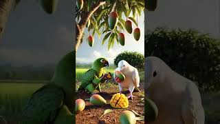 Kabootar and tota ki story.......#ai #shortvideo #shorts