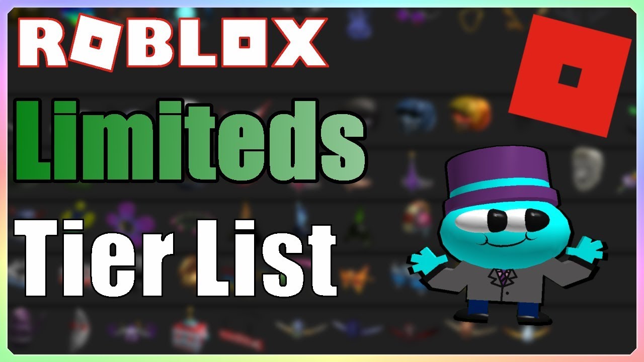 Roblox Limiteds Tier List Youtube