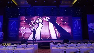 Demo Vẽ Tranh Cát Trực Tiếp Kết Hợp Múa Tương Tác Màn Hình Led | 0932.995.932 - Fast Event