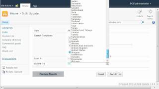 SP List Bulk Update - SharePoint List Enhancer