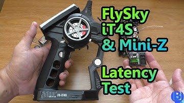 RC Transmitter Latency Test Part 2 - Flysky iT4S