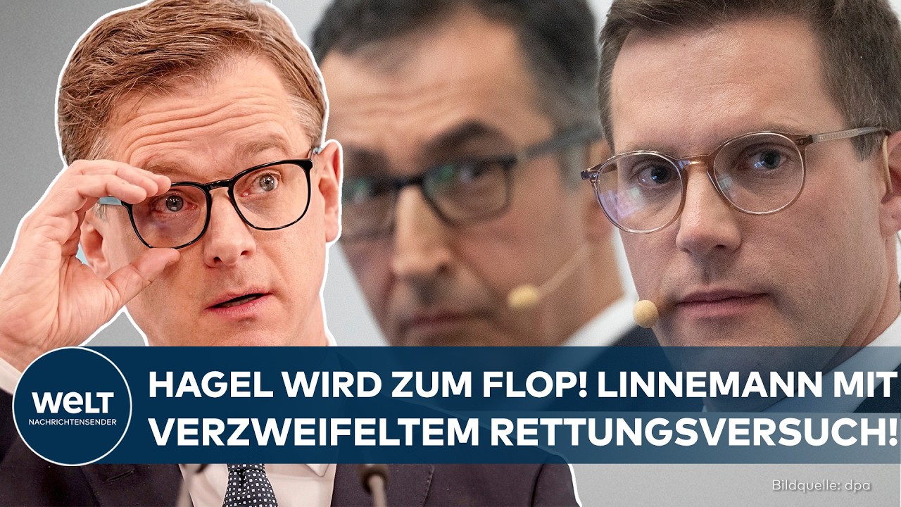 CDU: Der heiße Atem in Hagels Nacken – Linnemann mit verzweifeltem Rettungsversuch!