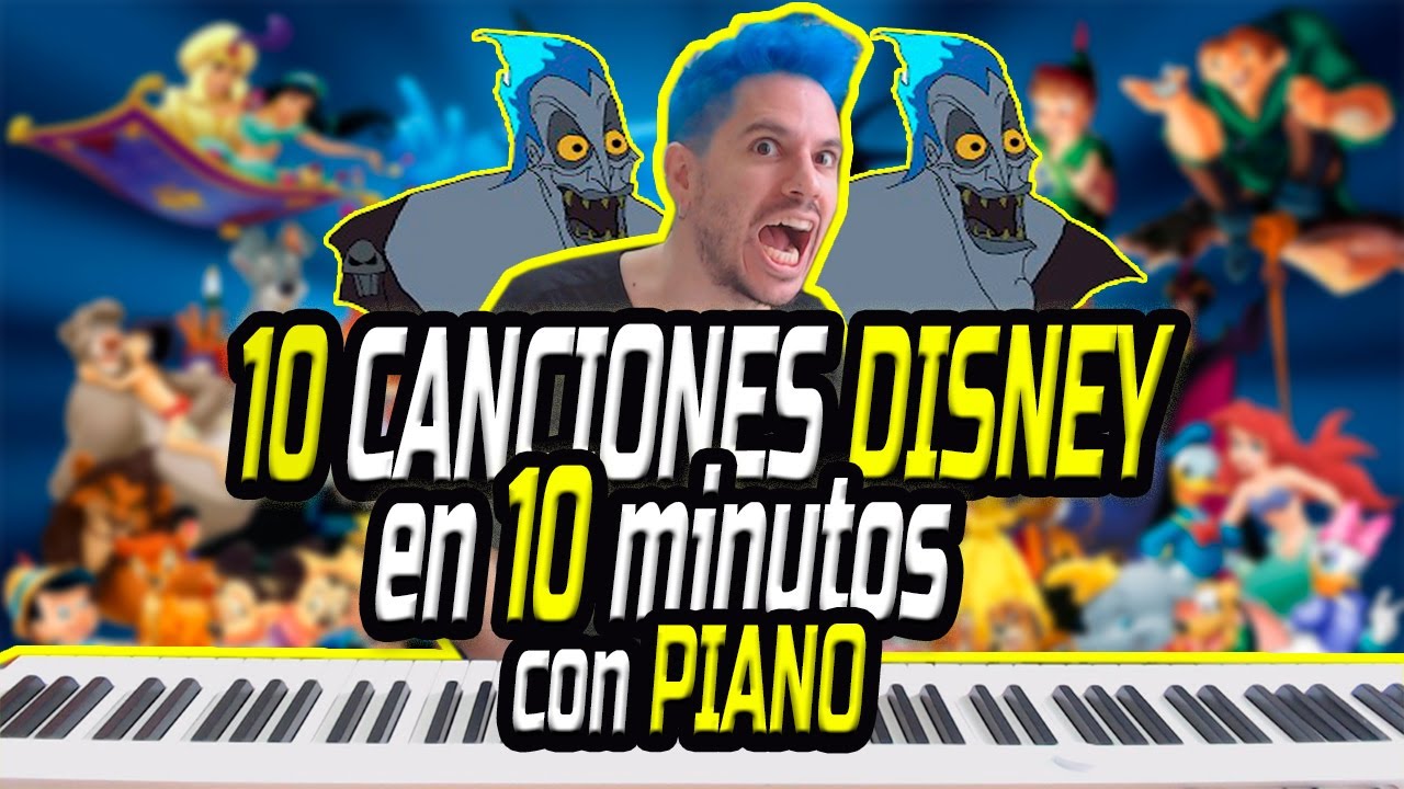 TOP 10 CANCIONES DISNEY en 10 MINUTOS YouTube
