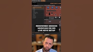 Beroemde sessiemuzikant over zijn live-keyboardopstelling