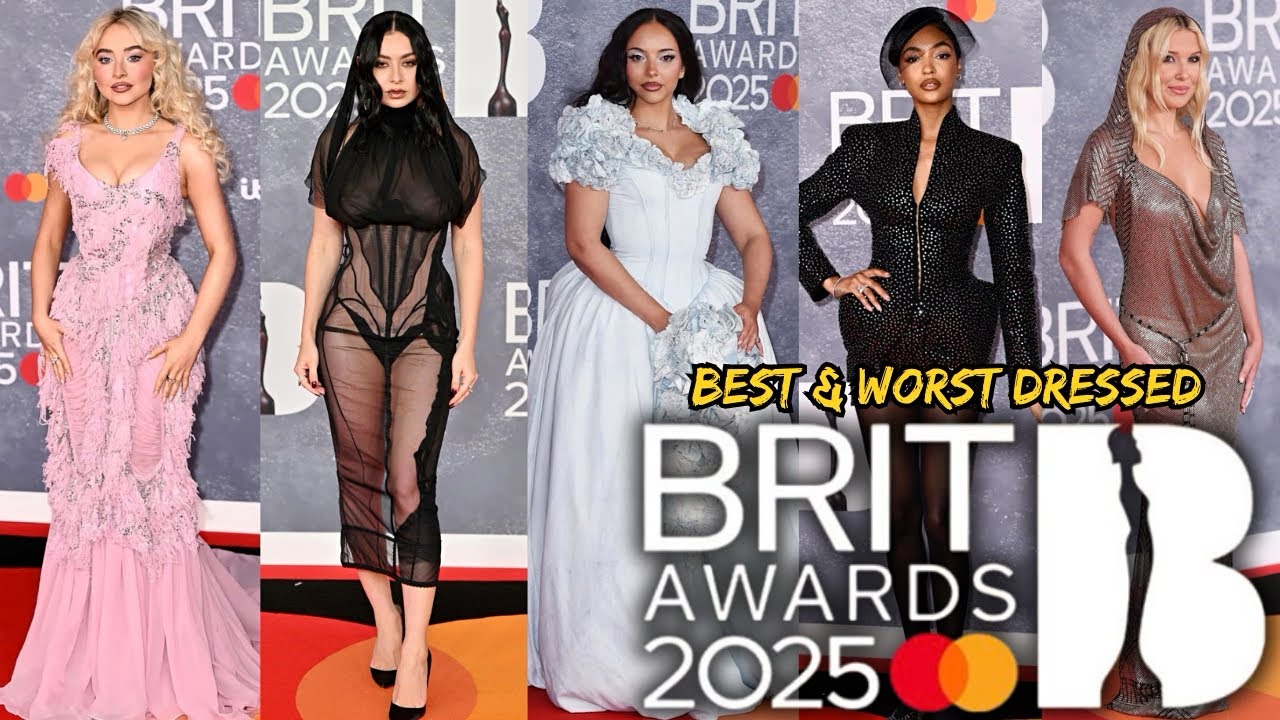 TOP 10 BEST AND WORST DRESSED AT THE BRIT AWARDS 2025!