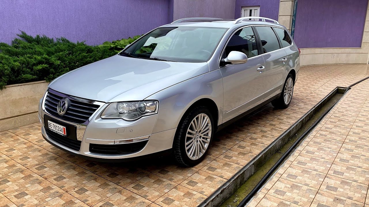 2008 Volkswagen Passat Variant (B6) 2.0 TDI (140 Hp)  Technical specs,  data, fuel consumption, Dimensions